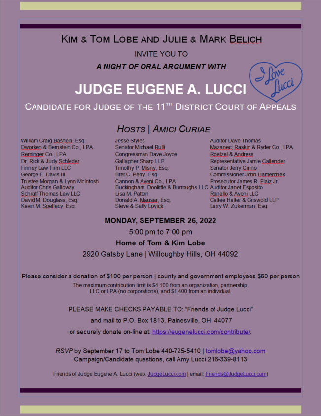 Judge Lucci - Lobe event flyer - 9-26-2022 - Final